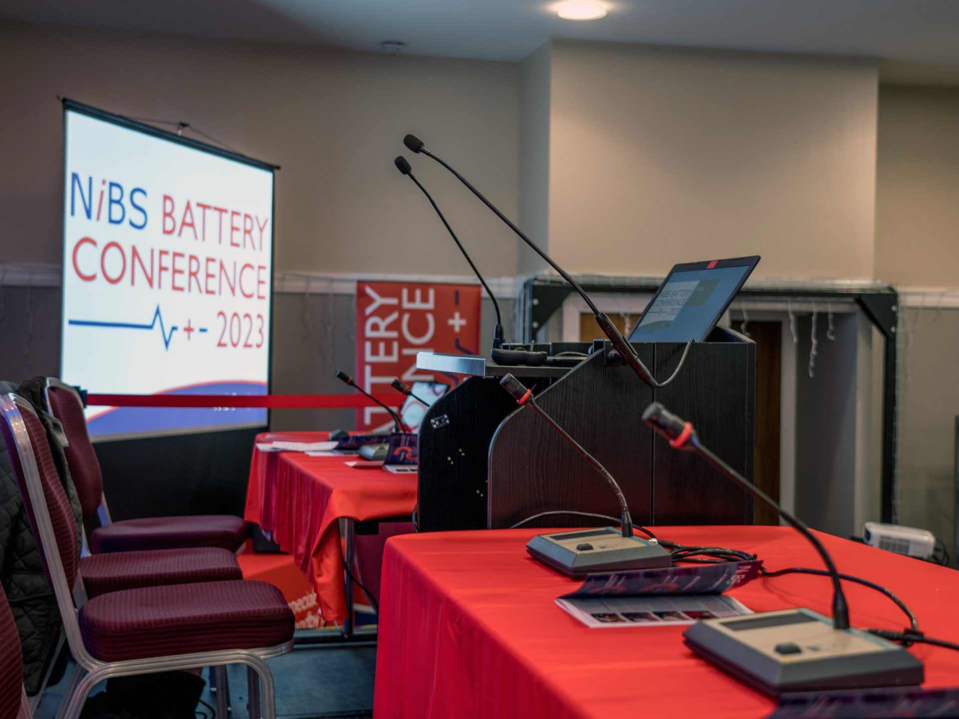 Only 5 Exhibitor Stands Remaining NiBS Battery Conference 2023